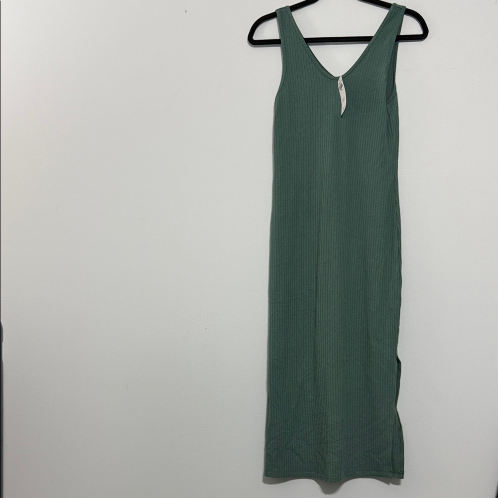 Abercrombie & Fitch Sage Green Maxi Dress